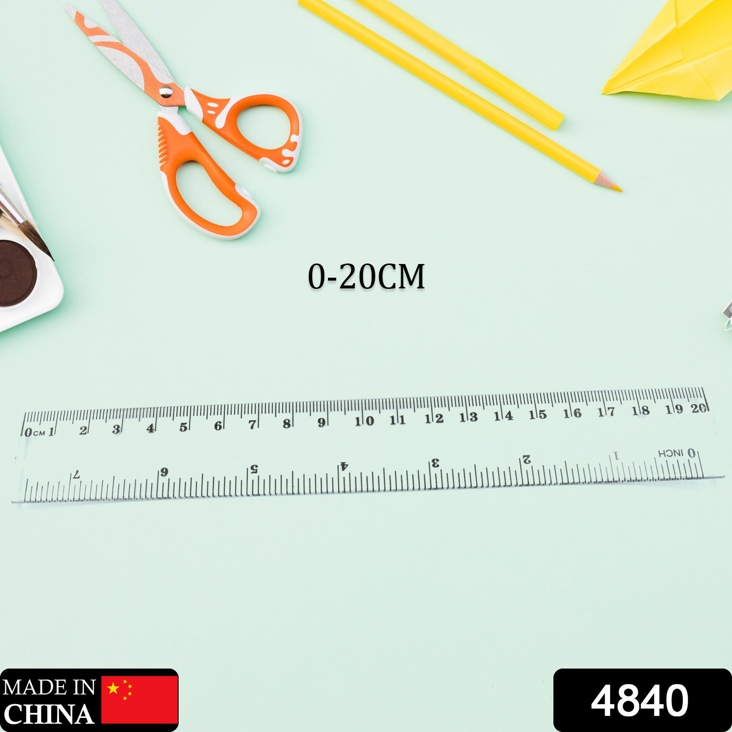 4840 20Cm Ruler For Student Purposes While Studying And Learning In Schools And Homes Etc. (1Pc) 4840 20Cm Ruler For Student Purposes While Studying And Learning In Schools And Homes Etc. (1Pc)